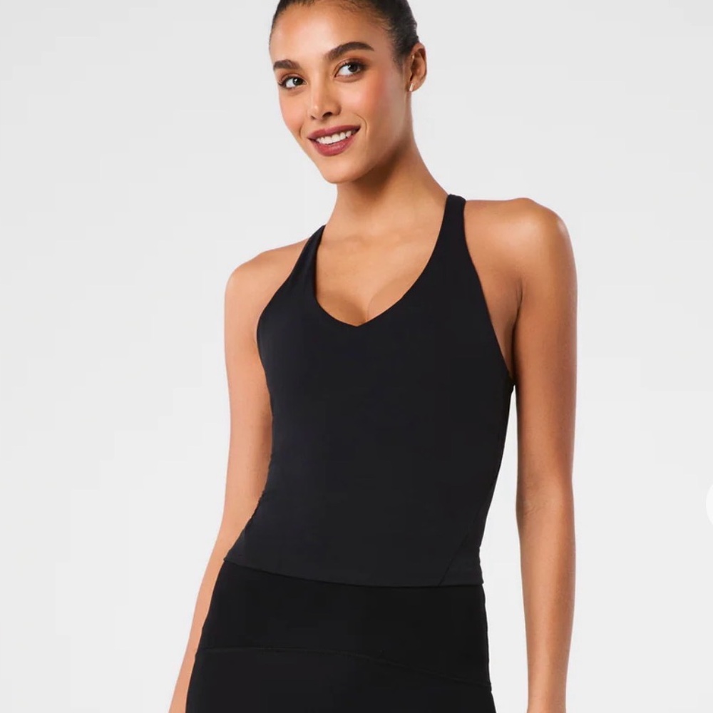 SPANX® Get Moving V-Neck Shelf Tank
